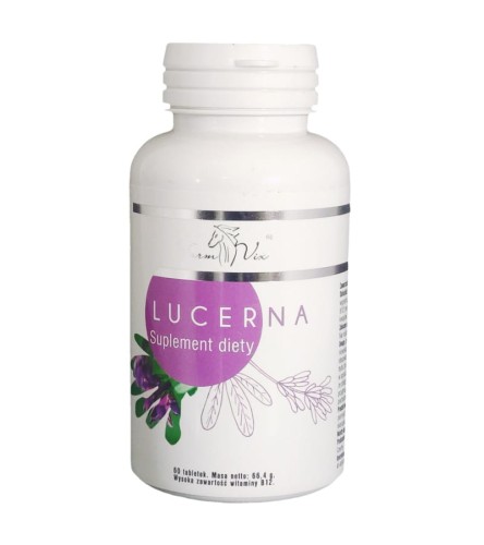 Lucerna 60 tabletek - Wspomaga  prawidłowy poziom czerwonych krwinek - FARM-VIX (NM).jpg