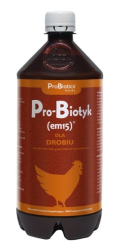 Pro-Biotyk (em15) dla drobiu 1L - Poprawia procesy trawienne - ProBiotics.jpg