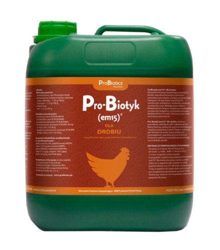 Pro-Biotyk (em15) dla drobiu 5L - Poprawia procesy trawienne - ProBiotics.jpg