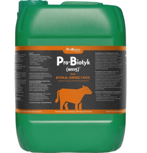Pro-Biotyk (em15) dla bydła, owiec i kóz 10L - Wzmacnia system immunologiczny - ProBiotics.jpg