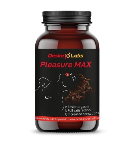 Pleasure Max Desire Labs 90 kapsułek - Wspomaga doznania seksualne - YANGO.jpg