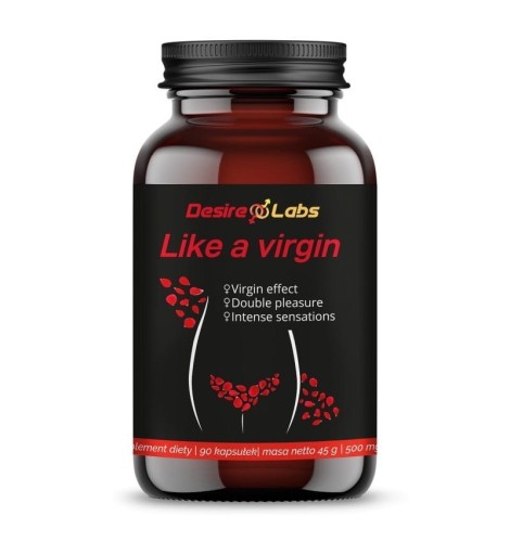 Like a Virgin Desire Labs 90 kapsułek - Wspomaga atrakcyjność kobiety - YANGO.jpg