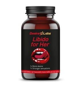 Libido for Her Desire Labs 90 kapsułek - Wspomaga produkcję estrogenów w organizmie - YANGO