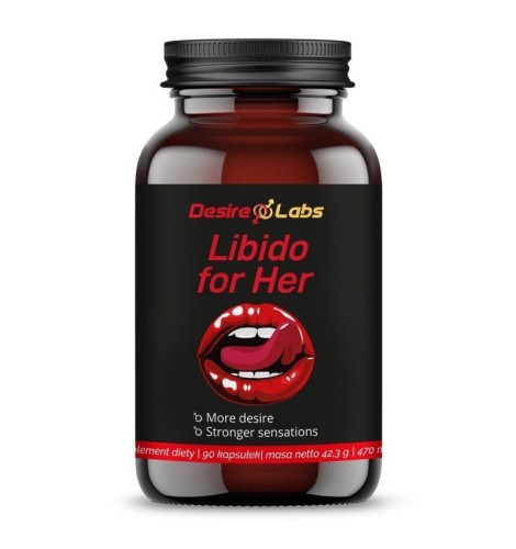 Libido for Her Desire Labs 90 kapsułek - Wspomaga produkcję estrogenów w organizmie - YANGO.jpg