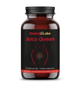 Juicy Queen Desire Labs 90 kapsułek - Wspomaga kobiece libido, powrót do wewnętrznego balansu - YANGO