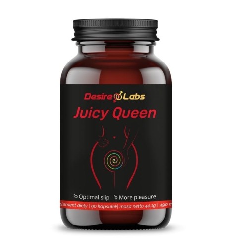Juicy Queen Desire Labs 90 kapsułek - Wspomaga kobiece libido, powrót do wewnętrznego balansu - YANGO.jpg