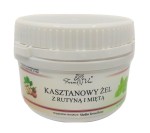 Żel kasztanowy z rutyną i miętą 350 ml - Posiada działanie chłodzące oraz łagodzące - FARM-VIX (NM)