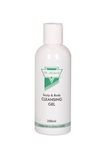 Żel myjący 200 ml - Zmniejsza podrażnienia i zaczerwienienia - Scalp & Body Cleansing Gel - DR MICHAELS.jpg