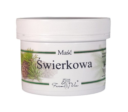 Maść świerkowa 150 ml - Przy dyskomforcie ruchowym stawów, mięśni i dolegliwościach - FARM-VIX (NM).jpg