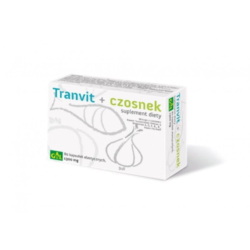Tranvit + czosnek 80 kapsułek - Korzystnie wpływa na układ krążenia - GAL.jpg