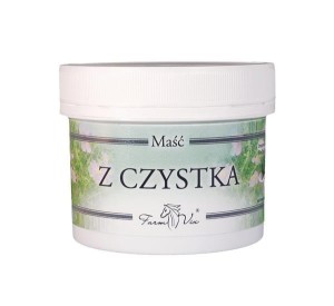 Maść z czystka 150 ml - Wspomaga likwidację plam i przebarwień na skórze - FARM-VIX (NM)
