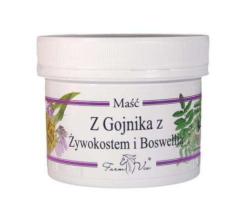 Maść z Gojnika z Żywokostem i Boswellią 150 ml - Przy dyskomforcie ruchowym stawów - FARM-VIX (NM).jpg