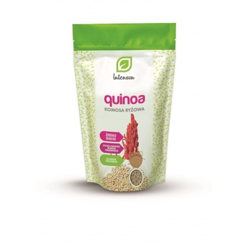 Quinoa - komosa ryżowa (ryż  proso boliwijskie) 250 g - Zawiera bardzo dużo białka, błonnika i witamin - INTENSON.jpg