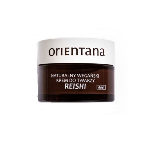 Naturalny krem do twarzy Reishi na dzień 50ml - redukuje zmarszczki,  przywraca skórze blask - ORIENTANA.jpg