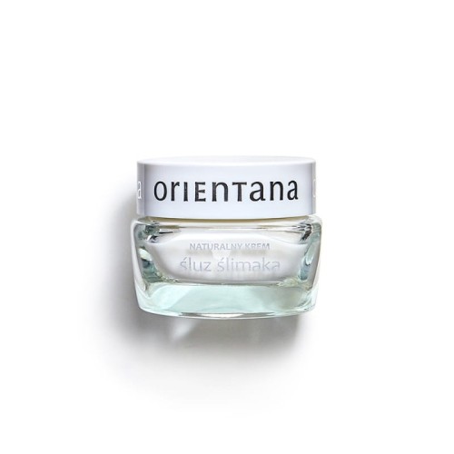 Naturalny krem do twarzy Śluz Ślimaka 50ml - Intensywnie regeneruje, ujędrnia, optymalnie i długotrwale nawilża - ORIENTANA.jpg