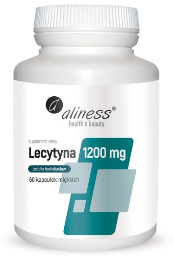 Lecytyna 1200mg 60 kapsułek - Uzupełnienie codziennej diety w lecytynę - ALINESS.jpg