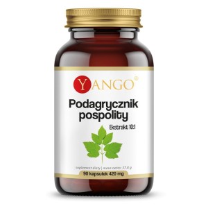 Podagrycznik pospolity ekstrakt 90 kapsułek - Na przyspieszenie trawienia - YANGO