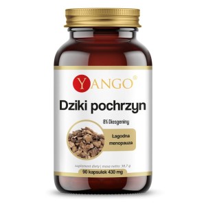 Dziki pochrzyn 90 kapsułek - Zmniejsza dolegliwości związane z menopauzą - YANGO