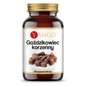 Goździkowiec korzenny 90 kapsułek - Działa przeciwzapalnie, antybakteryjnie i przebiwbólowo - YANGO