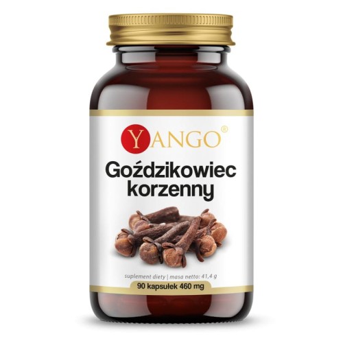 Goździkowiec korzenny 90 kapsułek - Działa przeciwzapalnie, antybakteryjnie i przebiwbólowo - YANGO.jpg