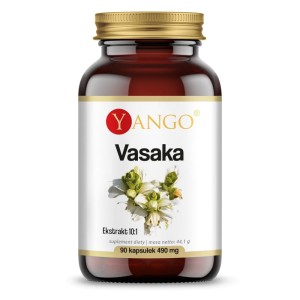Vasaka 90 kapsułek - Normalizuje pracę płuc - YANGO