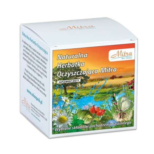 Naturalna herbatka oczyszczająca 30saszetek x 2g - Wspomaga usuwanie toksyn z organizmu - MITRA.jpg