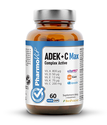 ADEK+C Max Complex Active 60 kapsułek - Naturalne formy witamin A,D,E i K - PHARMOVIT.png