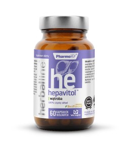 Hepavitol Herballine 60 kapsułek - Na wątrobę - PHARMOVIT