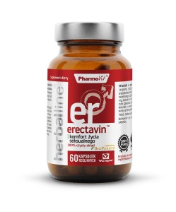 Erectavin Herballine 60 kapsułek - Komfort życia seksualnego - PHARMOVIT