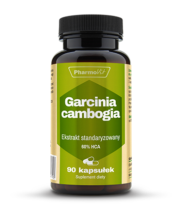 Garcinia Cambogia 60% HCA 90 kapsułek - Pomaga w kontrolowaniu wagi ciała - PHARMOVIT.png