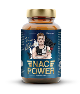 NAC Power 90 kapsułek - Dodatkowe źródło L-cysteiny - PHARMOVIT