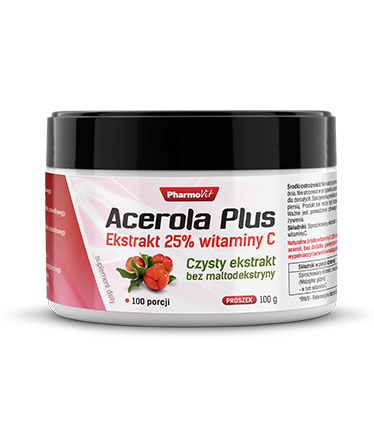 Acerola Plus 100g - Dla prawidłowego funkcjonowania układu odpornościowego - PHARMOVIT.png