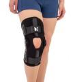 Offene Kniebandage mit Gelenkschiene und regulierter Bewegungsfreiheit AM-OSK-O 1R-01  - 4MEDIC.jpg