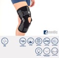 Offene Kniebandage mit Gelenkschiene und regulierter Bewegungsfreiheit AM-OSK-O 1R-01 - 4MEDIC.jpg