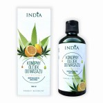 Olejek konopny do masażu - cytrusowy - India Cosmetics