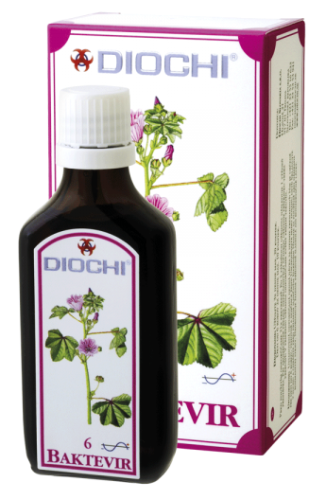 Diochi Baktevir 50ml - Harmonizuje głównie meridian płuc, jelita grubego i śledziony.jpg