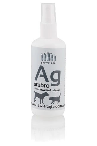 Srebro niejonowe koloidalne dla zwierząt domowych 100 ml - Ag EGP System®.jpg