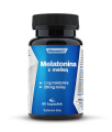 Melatonina z melisą 60 kapsułek - Pomaga w skróceniu czasu potrzebnego do zaśnięcia - PHARMOVIT.png