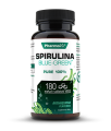 Spirulina Blue-Green 180 tabletek - Wspomaga kontrolę masy ciała - PHARMOVIT.png