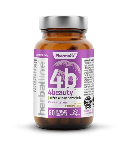 4Beauty 60 kapsułek - Skóra, włosy i paznokcie - PHARMOVIT.jpg