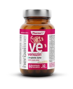 Venozin 60 kapsułek - Krążenie żylne - PHARMOVIT