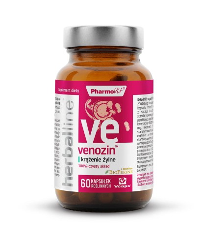 Venozin 60 kapsułek - Krążenie żylne - PHARMOVIT.jpg
