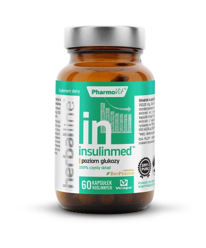 Insulinmed 60 kapsułek - Poziom glukozy - PHARMOVIT.jpg