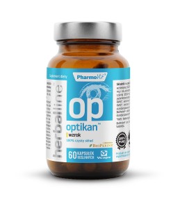 Optikan 60 kapsułek - Na wzrok - PHARMOVIT