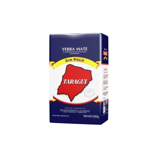 YERBA MATE Taragui Sin Palo 500g Yerba Mate z samymi listkami.jpg