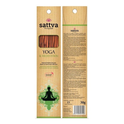 Oryginalne indyjskie kadzidła - YOGA & MEDITATION - SATTVA.jpg