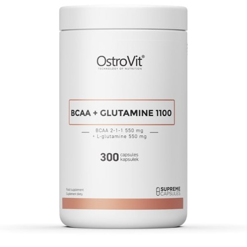 BCAA + Glutamina 1100 mg 300 kapsułek - Ostrovit.jpg