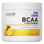 BCAA + Glutamina 200 g - smak cytryna - Ostrovit