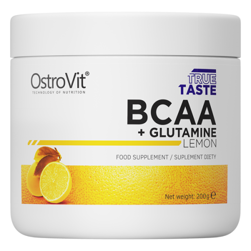 BCAA + Glutamina 200 g - smak cytryna - Ostrovit.png