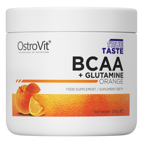 BCAA + Glutamina 200 g - smak grapefruit - Ostrovit.png